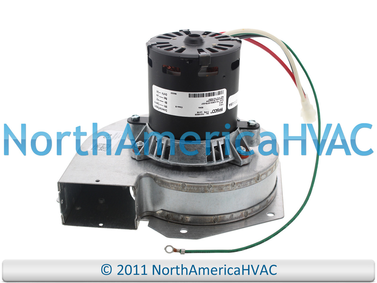 OEM Trane Furnace Inducer Motor Fits Fasco A267 A278 7002-3446